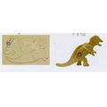 Tyrannosaurus Mini-Logo Puzzle (4 5/8"x3"x1/8")